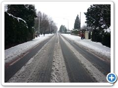 The Havant Road with no traffic in sight